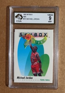 Michael Jordan Skybox Salutes 1991/92 - NBA Card #572 CGA 9 MINT not PSA - Picture 1 of 2