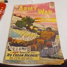 OUR ARMY AT WAR #85 dc comics 1959 1ST ICE CREAM SOLDIER 3rd sgt rock appearance