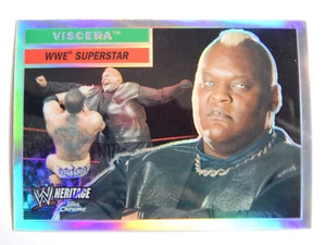 Topps Heritage 2006 cromo inserto WWE - refractores #31 vísceras - Imagen 1 de 2
