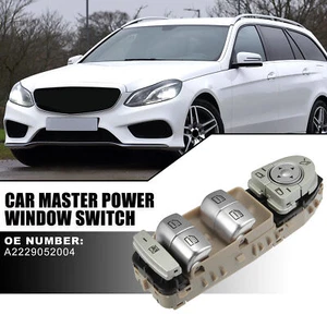 A2229052004 Power Window Switch for Mercedes-Benz W222 S-Class 2013-2017 Beige - Picture 1 of 7