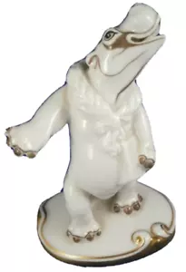 Augarten Porcelain Original Period Hippo Figurine Figure Porzellan Figur Vienna - Picture 1 of 4