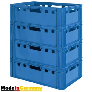 4x Meat Box E2 Stackable Meat Box Blue Container Kingpower - Picture 1 of 7