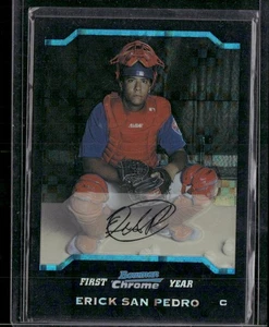 2004 Bowman Draft #BDP37 Erick San Pedro First Year XFractor #/125 - Expos - Picture 1 of 2