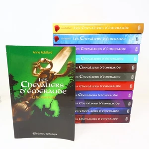 Les Chevaliers d'Émeraude #1-12 Anne Robillard Série Complète Lot 12 Livres PB - Imagen 1 de 20