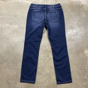 Pantalones de mezclilla ajustados Silver Jeans Co. Suki 33x31 lavado oscuro pierna recta - Imagen 1 de 13