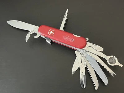 Wenger Colonel 7 Layer Swiss Army Knife Multi Tool 85mm - RARE Backpacker Series - Image 1 of 4