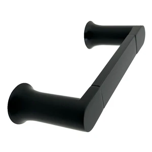 MOEN Genta LX Matte Black 6.8" Hand Towel Bar Bathroom ๐ BH3886BL Wall Mounted - Picture 1 of 12