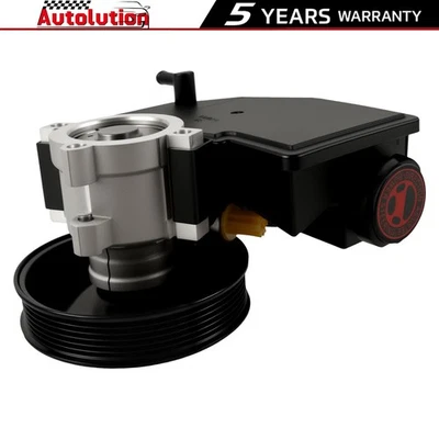 For 1999-2004 Jeep Grand Cherokee Power Steering Pump Pulley& Reservoir 20-61607 - Image 1 of 4