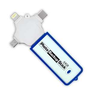 Foto Backup Stick 64GB | Einfache Bildersicherung von Handys, Tablets & Computern - Bild 1 von 9