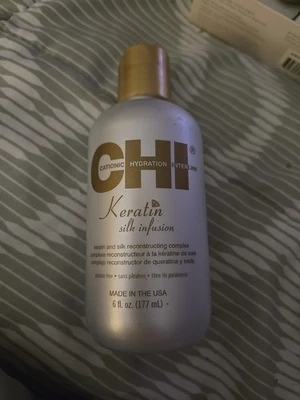 CHI Keratin Silk Infusion 6oz - Hydrating Serum for Dry/Damaged Hair & Shine - Image 1 of 3