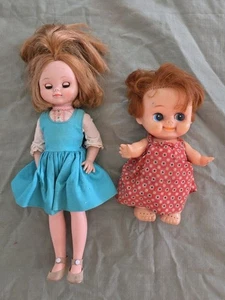 Konvolut 2 alte Puppen  - Bild 1 von 10