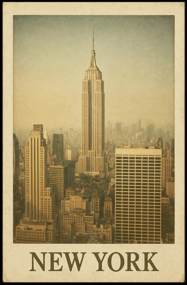 New York Skyline Poster - Image 1 of 4