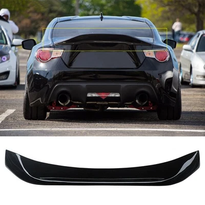 REAR TRUNK SPOILER WING FOR 2013-20 SUBARU BRZ SCION FRS TOYOTA GT86 GLOSS BLACK Foto 1 de 4