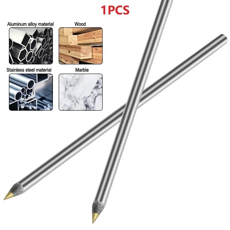 1PC 141mm Diamond Glass Tile Cutter Carbide Scriber Hard Metal Lettering Pen - Image 1 of 4