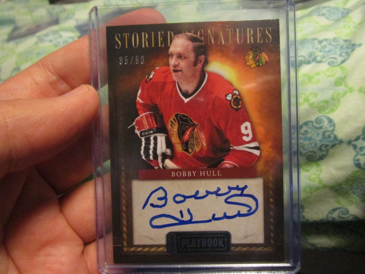 NHL ボビー・ハル ブレット・ハル デュアルサインカード 1/1 Bobby