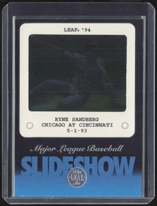 1994 Leaf #4 Ryne Sandberg Slideshow - Picture 1 of 2