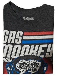 Camiseta pulóver gris manga corta Gas Monkey para hombre talla M - Imagen 1 de 4