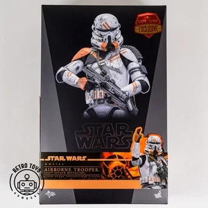 Hot Toys Airborne Trooper 212º Batallón de Ataque Star Wars MMS794 Sideshow EMBALAJE ORIGINAL - Imagen 1 de 6