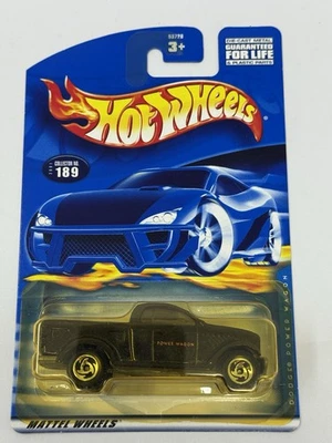 Dodge Power Wagon #189 B4 negro Hot Wheels Foto 1 de 4