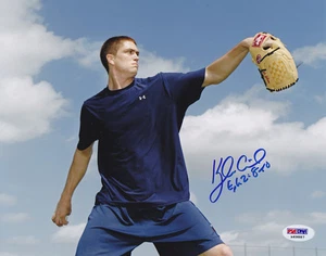 Kyle Gibson SIGNED 8x10 Photo RookieGraph PSA/DNA AUTOGRAPHED - Picture 1 of 1