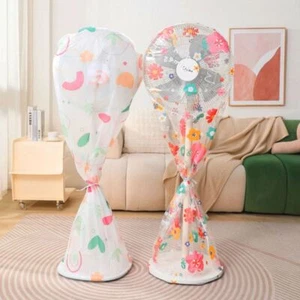 Printed Pattern Fan Protective Cover Fully Enclosed Dust Protection Cover - Afbeelding 1 van 11