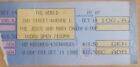 1988 Jesus and Mary Chain Pixies The World Ave C NYC 10.14 CONCERT TICKET STUB 