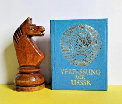Конституция СССР Constitution of the Soviet Union in German Russian Mini Book - Image 1 of 4