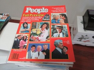 People Magazine Aug 29 1983 FALL PREVIEW Cher Olivia Travolta Kate Jackson Bowie