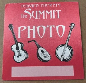 Terrapin Presents: The Summit on Hudson Fest Satin Backstage Photo Pass - Picture 1 of 1