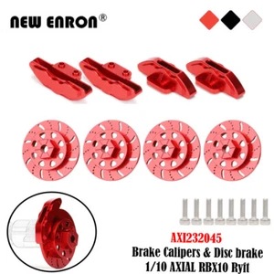 AXI232045 Hexagon Brake Calipers Brake Disc Rotors For RC 1/10 AXIAL RBX10 RYFT - Picture 1 of 30
