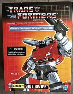 Transformers G1 Commemorative Series VIII 8 SIDESWIPE Toysrus Exclusive Reissue - Picture 1 of 3
