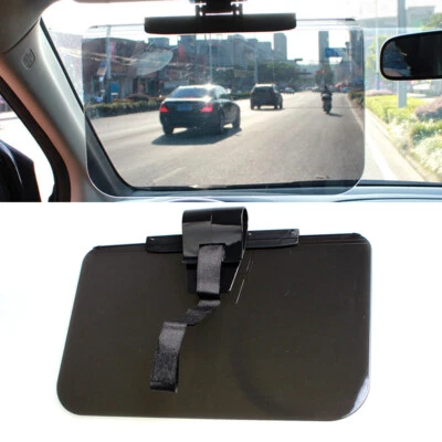 Máscara parasol antirreflejo interior coche SUV visión grande sombra día noche conducción Foto 1 de 4