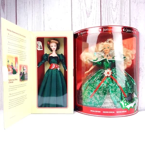 Mattel Barbie Lot of 2 Dolls Happy Holidays #14123 1995 Holiday Sensation #19792 - Picture 1 of 18