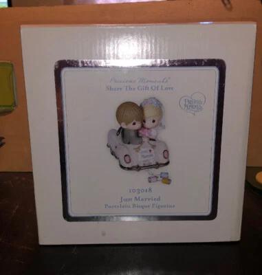 Precious Moments 103018 5,5 x 3,9 x 4,6 Precious Moments recién casados Foto 1 de 4