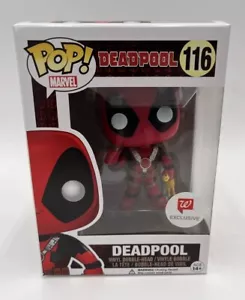 Funko POP Deadpool Rubber Chicken 116 Walgreens Exclusive - Picture 1 of 10