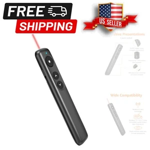 Red Laser Wireless Presenter with Plug and Play USB - Perfect for Professionals - Picture 1 of 8