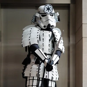 SAMURAI STORMTROOPER ARMOR Star Wars Cosplay Suit - MADE TO ORDER Cosplay Set - Picture 1 of 7