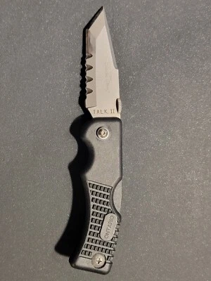 ONTARIO KNIFE CO. T.A.L.K. 2 TACTICAL FIRST PRODUCTION RUN BLACKIE COLLIN'S - Image 1 of 4