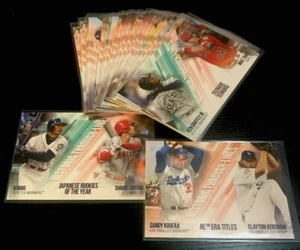 2019 Topps Series 2 - HISTORIC THROUGH LINES Inserts - Take Your Pick - Picture 1 of 1