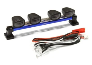 Integy C25261BLUE LED Roof Spotlight Set & C26723BLUE Side Rail Mount SCX10 - Picture 1 of 17