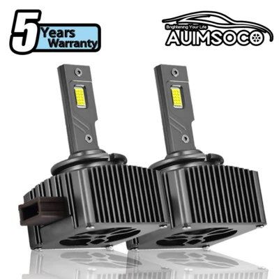 Para Audi A3 2006-2008 A4 2002-20082x D1S/D1R Led Headlight Combo High Low Beam - Image 1 of 4