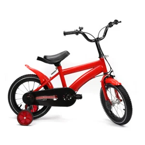 14 Inch Kids Bike with Training Wheels Red Children Boys Girls Bicycle Bike - Picture 1 of 9