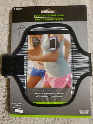 Sport Armband Case - Fits Most Phones, Pouch Great for Keys, Cards, too! NEW  - Image 1 of 2