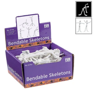 Fun Express Bendable Skeletons - 24 Pc - Picture 1 of 1