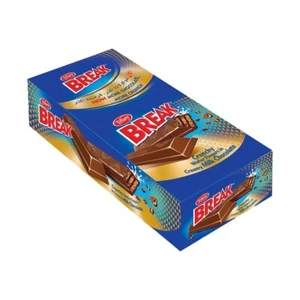 Tiffany Break Crunchy Wafer 2 Fingers 24 X 12.5g تيفاني - Picture 1 of 1