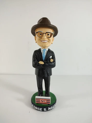 George Halas 7" Bobblehead Chicago Bears 100th Anniversary Collectors Edition Cover
