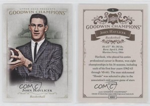 2016 Upper Deck Goodwin Champions John Havlicek #6 HOF