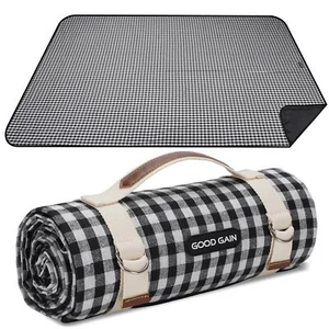 Picnic Outdoor Blankets Waterproof Extra Large - Beach Mat Sand Free Foldable... - Picture 1 of 7