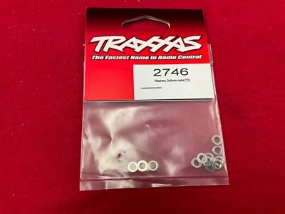 Traxxas 2746 3x6mm Metal Washers (12) Stampede Rustler Slash Bandit Bigfoot - Image 1 of 3
