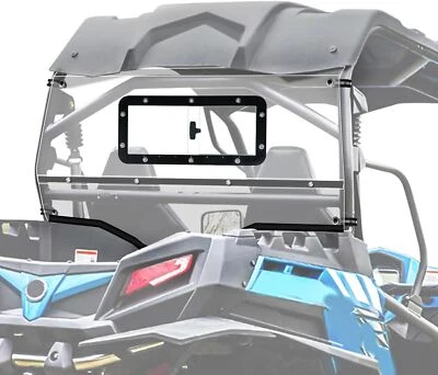 2-in-1 Sliding Window for CFMOTO ZFORCE 800 EX 2014-2022 Anti-UV Rear Windshield Foto 1 de 4